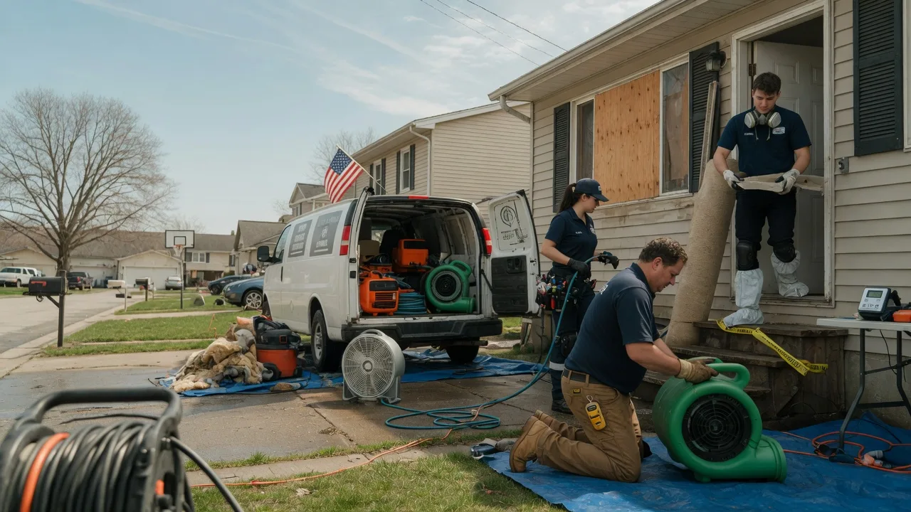 Water Damage Restoration in Crescent, IA near me